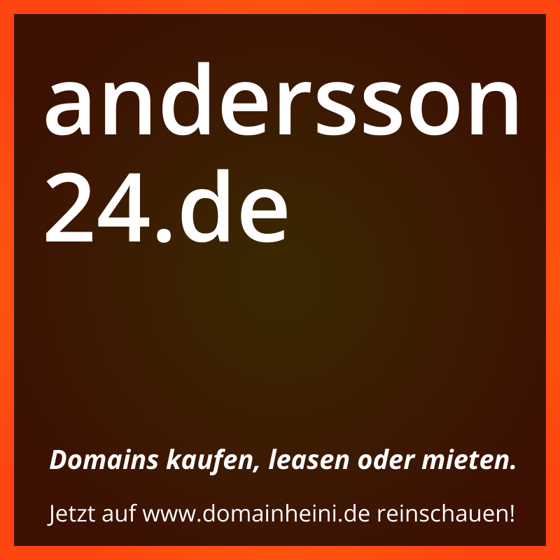 Domain Andersson24.de