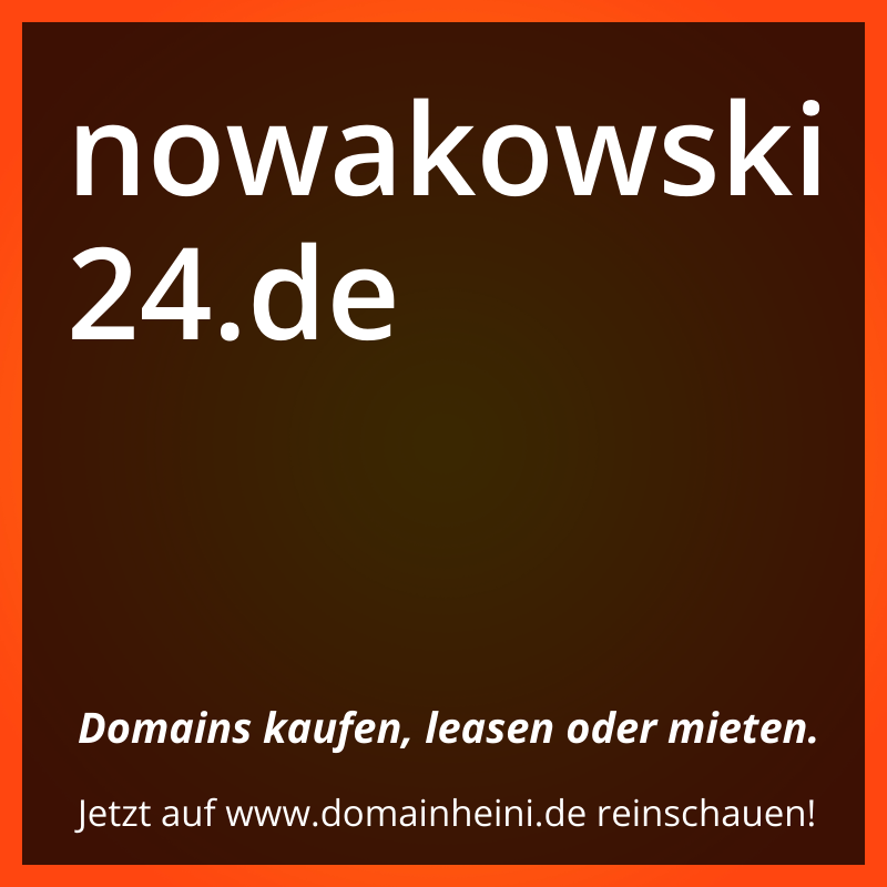 Domain Nowakowski24.de