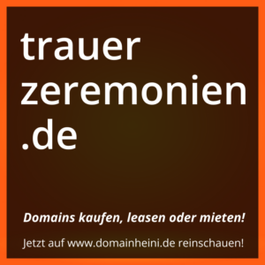 Domain Trauerzeremonien.de