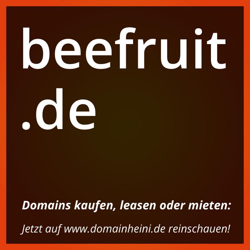 Domain beefruit.de