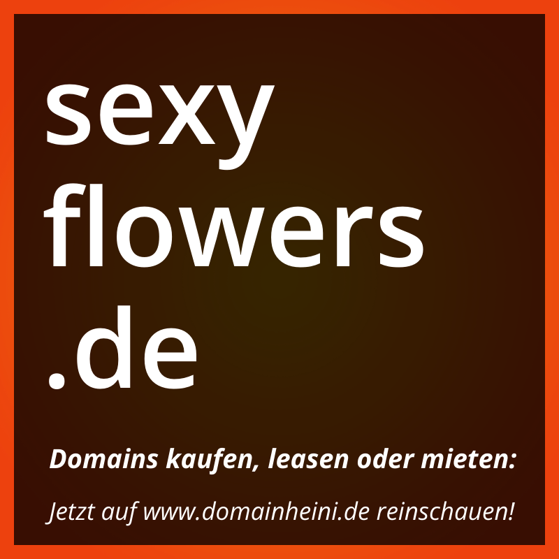 Domain sexyflowers.de