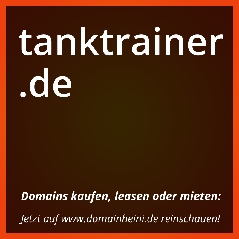 Domain tanktrainer.de