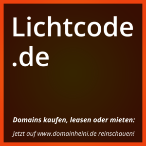 Domain Lichtcode.de
