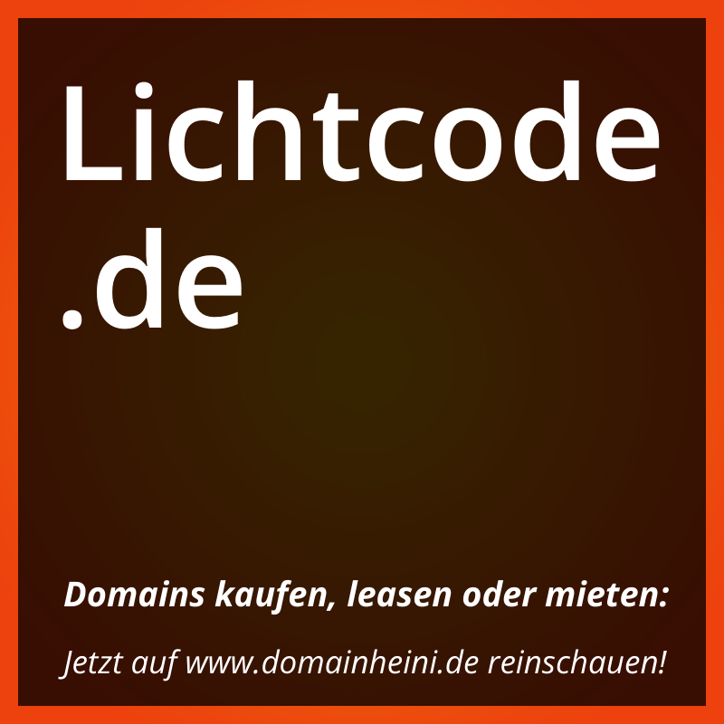 Domain Lichtcode.de
